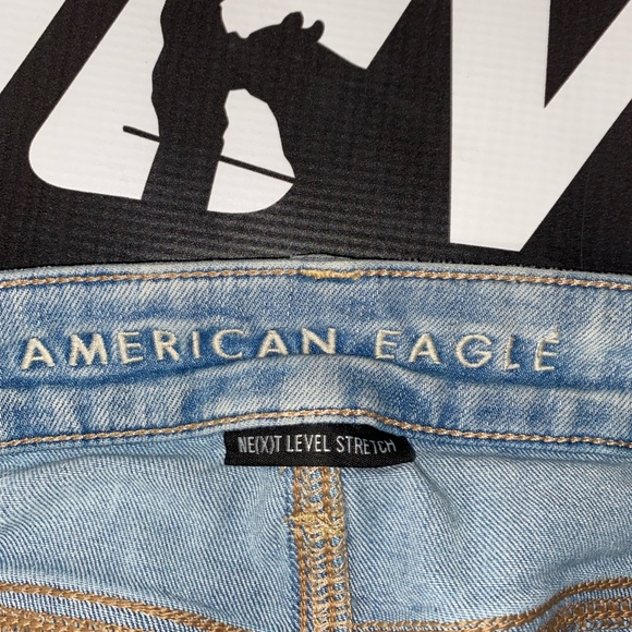 Light wash AE ripped skinny jeans - Picture 5 of 5